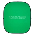 Фон тканевый двухсторонний хромакей GreenBean Twist 180 х 210 B/G