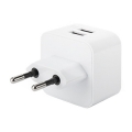 Сетевое зарядное устройство Capdase Dual USB Power Adapter Cube K2